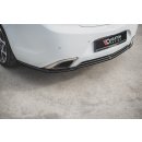 Mittlerer Diffusor Heck Ansatz passend für Opel Insignia Mk. 1 OPC Facelift Carbon Look