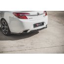 Mittlerer Diffusor Heck Ansatz passend für Opel Insignia Mk. 1 OPC Facelift Carbon Look