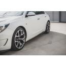 Seitenschweller Ansatz passend für Opel Insignia Mk. 1 OPC Facelift Carbon Look