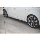 Seitenschweller Ansatz passend für Opel Insignia Mk. 1 OPC Facelift Carbon Look