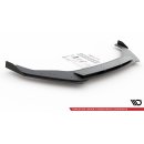 Robuste Racing Front Ansatz passend für + Flaps VW Golf 7 R Facelift schwarz Hochglanz