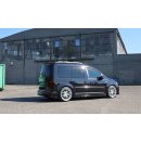 Seitenschweller Ansatz passend für Volkswagen Caddy Mk. 4 Carbon Look