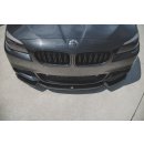 Front Ansatz V.3 passend für BMW 5er F10/F11 M-Paket schwarz Hochglanz