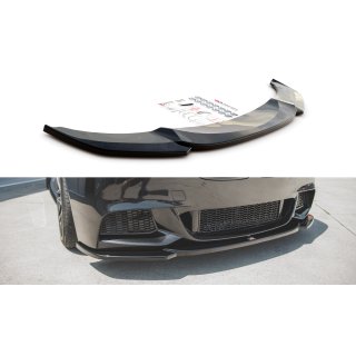 Front Ansatz V.4 passend für BMW 5er F10/F11 M-Paket schwarz Hochglanz