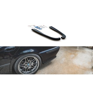 Heck Ansatz Flaps Diffusor passend für BMW M5 E39 schwarz matt