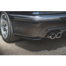 Heck Ansatz Flaps Diffusor passend für BMW M5 E39 schwarz matt