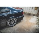 Heck Ansatz Flaps Diffusor passend für BMW M5 E39 schwarz matt