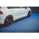 Seitenschweller Ansatz passend für Volkswagen Golf 8 GTI Carbon Look