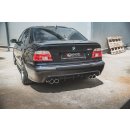 Diffusor Heck Ansatz passend für BMW M5 E39 schwarz matt