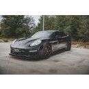 Front Ansatz V.1 passend für Porsche Panamera Turbo 970 Facelift schwarz Hochglanz