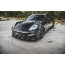 Front Ansatz V.2 passend für Porsche Panamera Turbo 970 Facelift schwarz matt