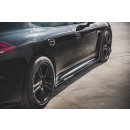 Seitenschweller Ansatz V.1 passend für Porsche Panamera Turbo 970 Facelift schwarz Hochglanz