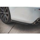 Heck Ansatz Flaps Diffusor passend für Lexus IS F Mk2 Carbon Look