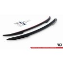 Spoiler CAP passend für Volvo S60 R-Design Mk3 schwarz matt