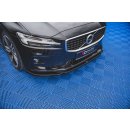 Front Ansatz V.2 passend für Volvo S60 R-Design Mk3 schwarz matt