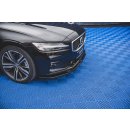 Front Ansatz V.2 passend für Volvo S60 R-Design Mk3 schwarz matt