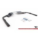 Mittlerer Diffusor Heck Ansatz passend für Volvo S60 R-Design Mk3 Carbon Look