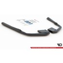 Heck Ansatz Flaps Diffusor passend für Volvo S60 R-Design Mk3 schwarz matt