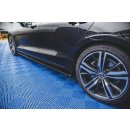 Seitenschweller Ansatz V.2 passend für Volvo S60 R-Design Mk3 Carbon Look