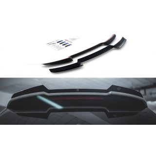 Spoiler CAP V.2 passend für Audi RS6 C7 schwarz Hochglanz