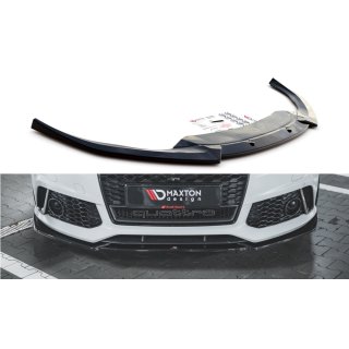 Front Ansatz V.4 passend für Audi RS6 C7 Carbon Look