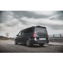 Spoiler CAP passend für Mercedes-Benz V-Klasse AMG-Line W447 Facelift schwarz Hochglanz