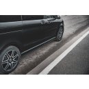 Seitenschweller Ansatz passend für Mercedes-Benz V-Klasse AMG-Line W447 Facelift schwarz matt