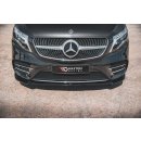 Front Ansatz V.3 passend für Mercedes-Benz V-Klasse AMG-Line W447 Facelift Carbon Look