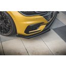 Robuste Racing Front Ansatz passend für + Flaps Volkswagen Arteon R-Line schwarz Hochglanz