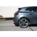 Heck Ansatz Flaps Diffusor passend für Renault Megane Mk.4 GT-Line schwarz matt