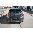 Heck Ansatz Flaps Diffusor passend für Renault Megane Mk.4 GT-Line schwarz matt