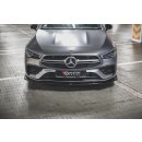 Front Ansatz V.2 passend für Mercedes-AMG CLA 35 Aero C118 schwarz matt