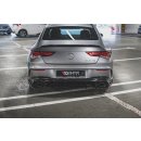 Diffusor Heck Ansatz passend für Mercedes-AMG CLA 35 / 45 C118 schwarz Hochglanz