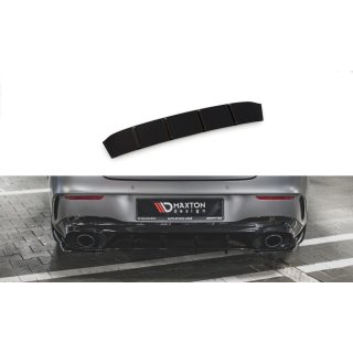 Diffusor Heck Ansatz passend für Mercedes-AMG CLA 35 / 45 C118 Carbon Look