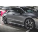 Seitenschweller Ansatz passend für Mercedes-AMG CLA 35 / 45 C118 schwarz matt