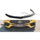 Front Ansatz V.1 passend für Mercedes-AMG A 45 S W177 schwarz matt