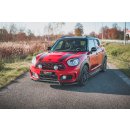 Front Ansatz V.2 passend für Mini Countryman Mk2 F60 JCW schwarz Hochglanz