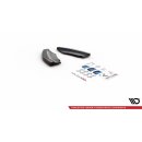 Heck Ansatz Flaps Diffusor passend für Mini Countryman Mk2 F60 JCW schwarz matt