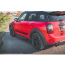 Seitenschweller Ansatz passend für Mini Countryman Mk2 F60 JCW schwarz matt