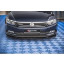 Front Ansatz V.1 passend für Volkswagen Passat B8 schwarz matt