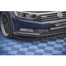 Front Ansatz V.1 passend für Volkswagen Passat B8 schwarz matt