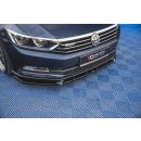 Front Ansatz V.2 passend für Volkswagen Passat B8 schwarz matt