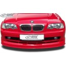 RDX Frontspoiler für BMW E46 Coupe / Cabrio (-2002) Frontlippe Front Ansatz Spoilerlippe