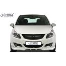 RDX Frontspoiler für OPEL Corsa D Frontlippe Front Ansatz Spoilerlippe