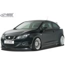 RDX Frontspoiler für SEAT Ibiza 6J, 6J SC & 6J ST -03/2012 (nicht FR, Cupra, Bocanegra) Frontlippe Front Ansatz Spoilerlippe