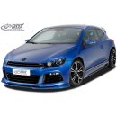 RDX Frontspoiler VARIO-X für VW Scirocco 3 R (2009-2014) Frontlippe Front Ansatz Vorne Spoilerlippe