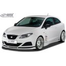 RDX Frontspoiler VARIO-X für SEAT Ibiza 6J, 6J SC & 6J ST -03/2012 (nicht FR, Cupra, Bocanegra) Frontlippe Front Ansatz Vorne Spoilerlippe