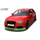 RDX Frontspoiler VARIO-X für AUDI RS3 2011+ (3türig + Sportback) Frontlippe Front Ansatz Vorne Spoilerlippe