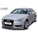 RDX Frontspoiler VARIO-X für AUDI A3 8V, 8VA Sportback, 8VS Limousine, 8V7 Cabrio Frontlippe Front Ansatz Vorne Spoilerlippe