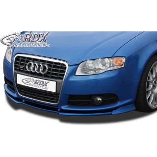 RDX Frontspoiler VARIO-X für AUDI A4 8E B7 (S-Line Frontstoßstange) Frontlippe Front Ansatz Vorne Spoilerlippe